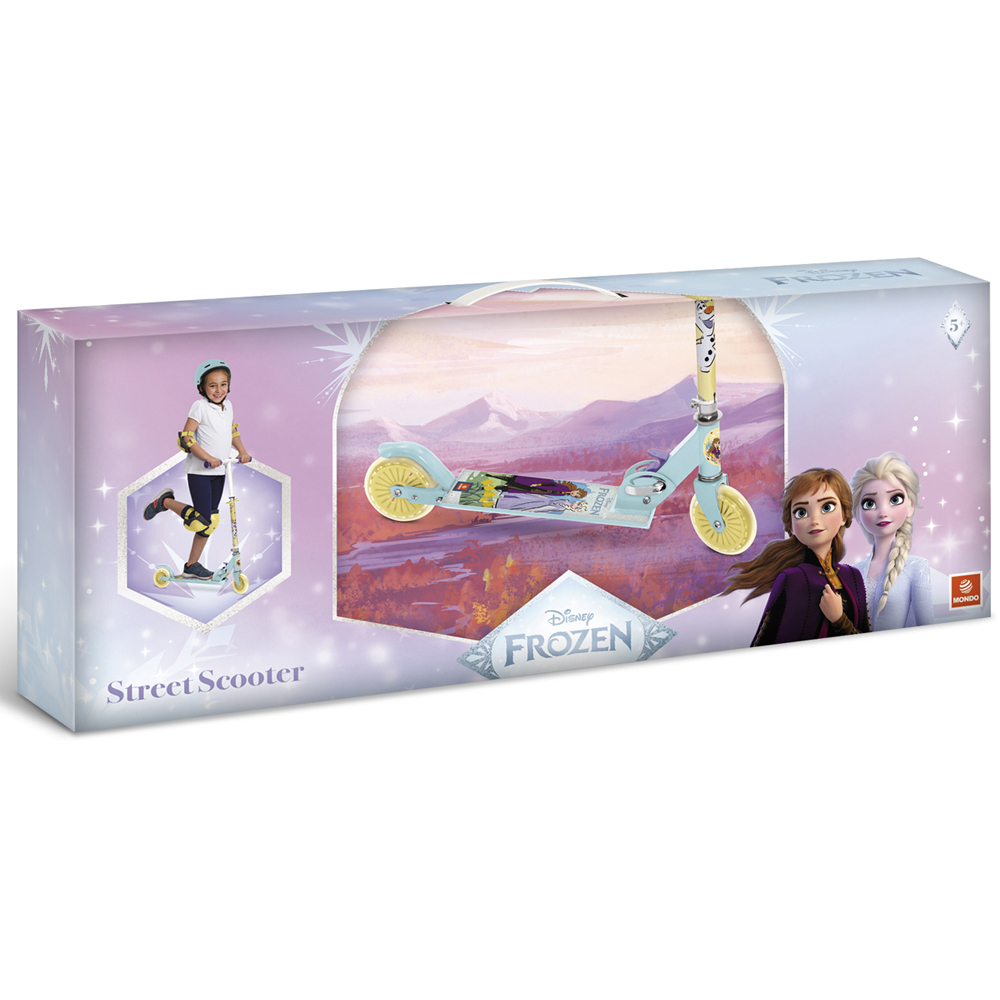 Mondo Kids Disney Frozen 2 Wheel Foldable Scooter with Adjustable Handlebar Image 3