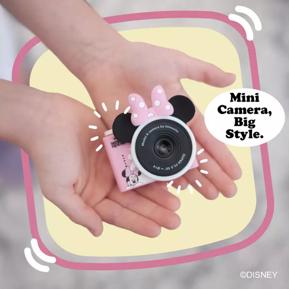 Kiimento Minnie Mouse Mini Kids Digital Camera and Video Camcorder Image 6