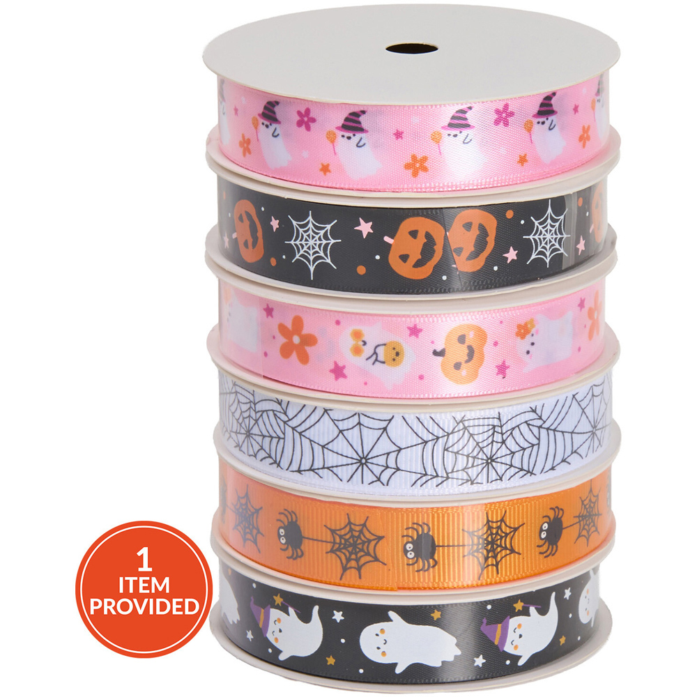 Halloween Design Thin Ribbon Image 1