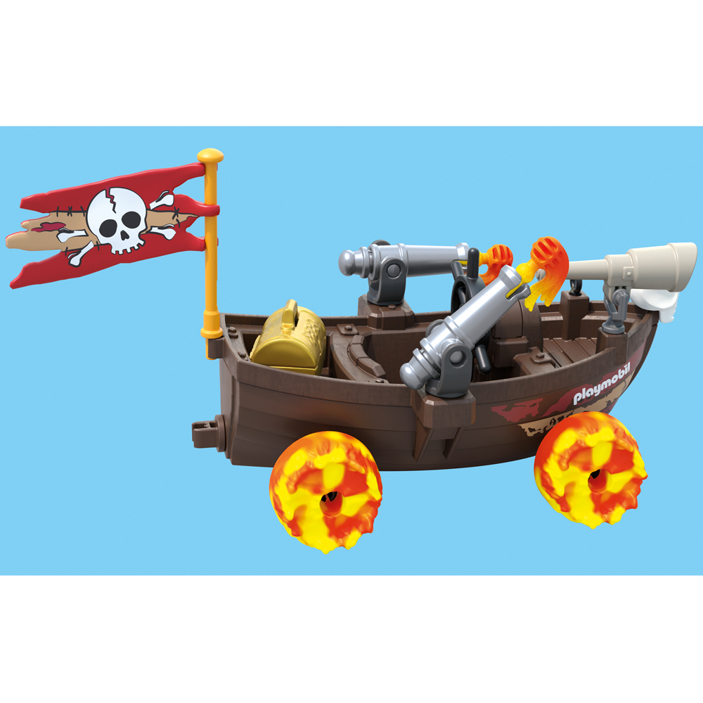 Playmobil Racing Pirate Boat Playset Image 7