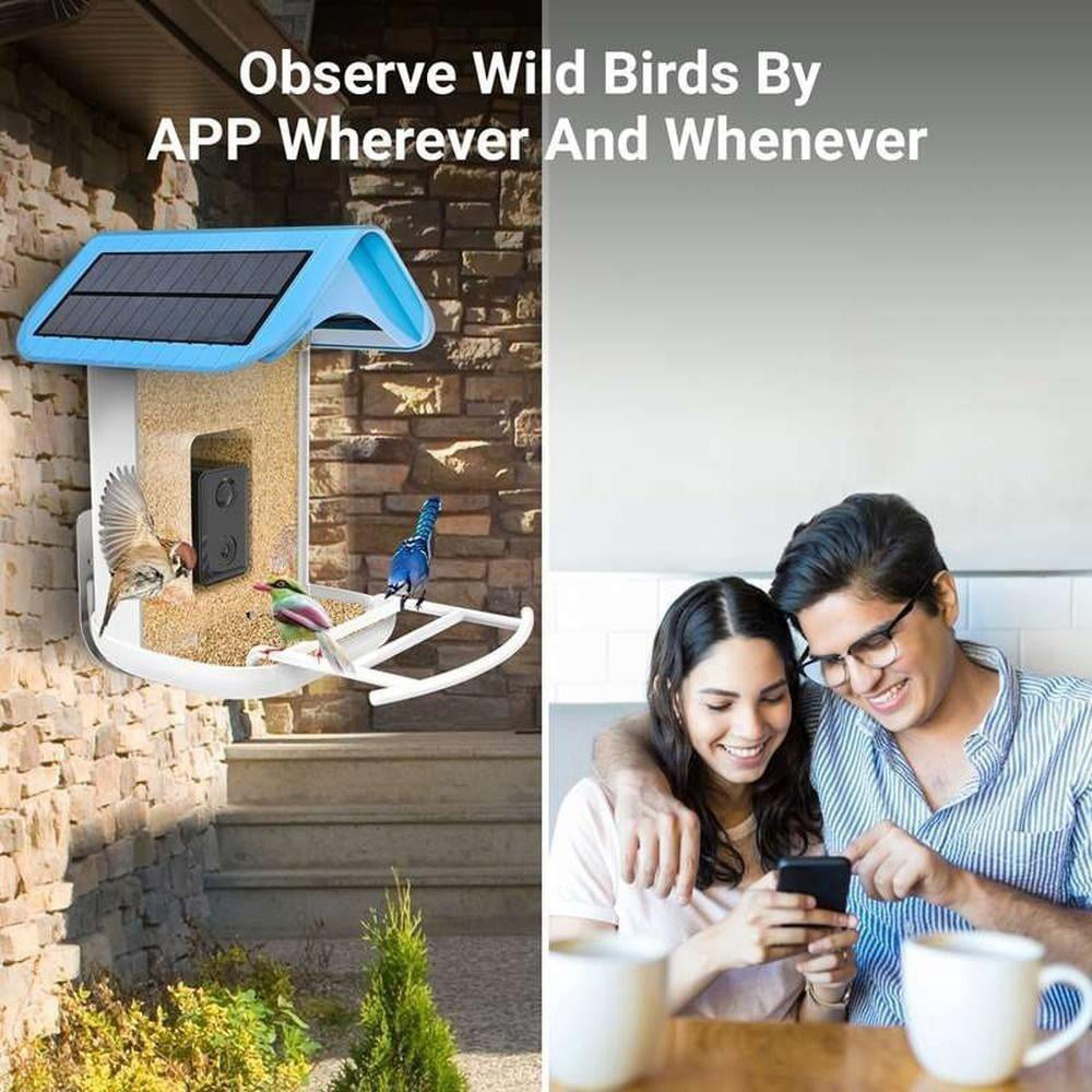 Callow Smart Solar Digital Bird Feeder with Wi-Fi Camera Image 5