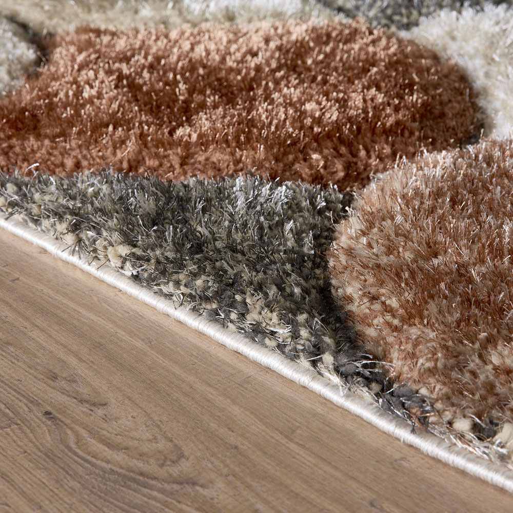 Origins 3D Scallop Ox Red Terracotta Rug 120 x 170cm Image 4