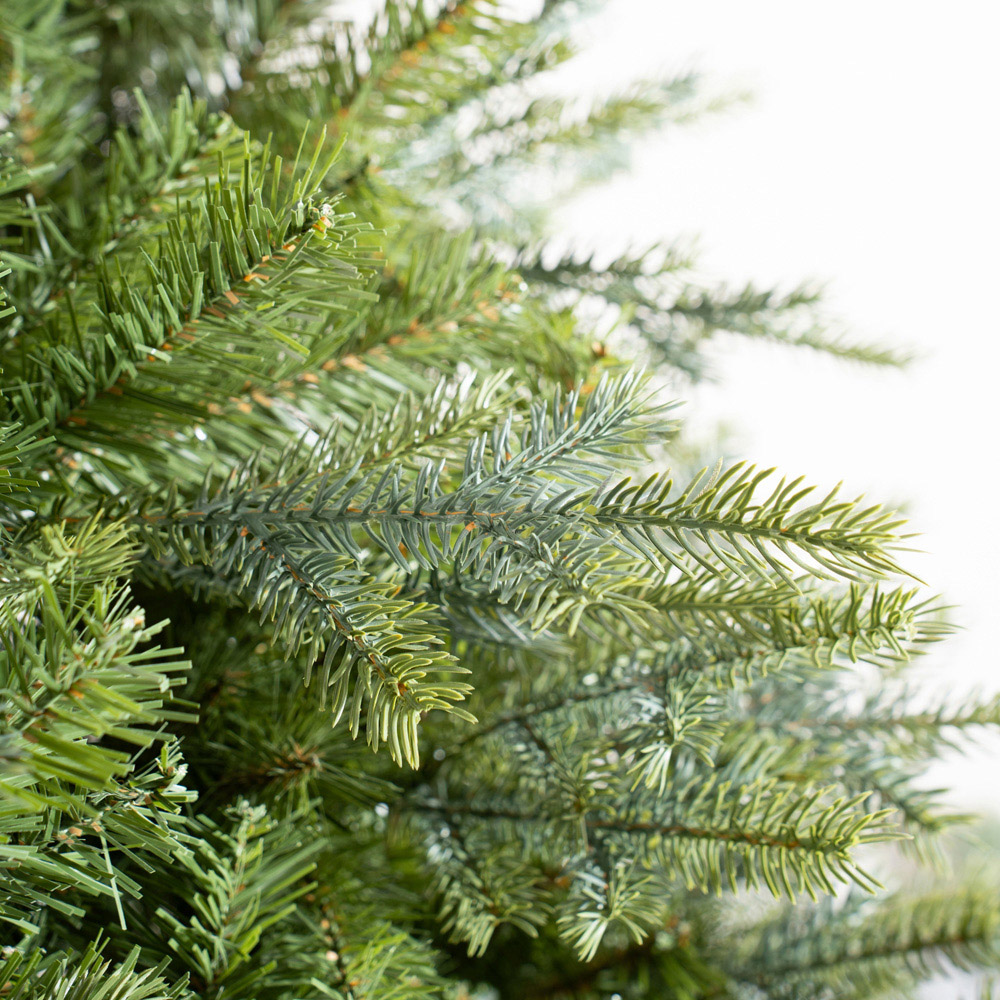 Abrihome Green Artificial Christmas Tree with 1566 Tips and Metal Stand 9ft Image 3