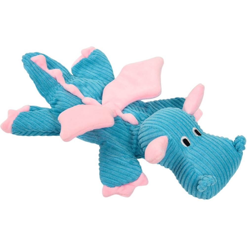 Unstuffed Multi Texture Dragon Pet Toy Image 9