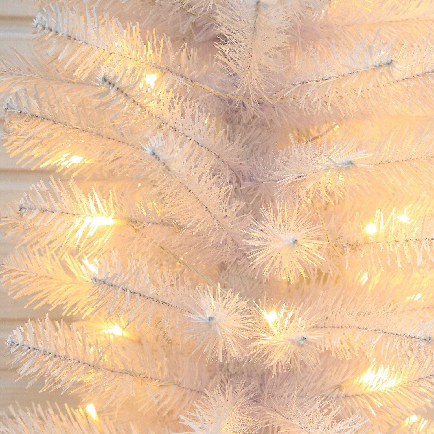Pre Lit Tree Arch 8ft White  - White Image 4