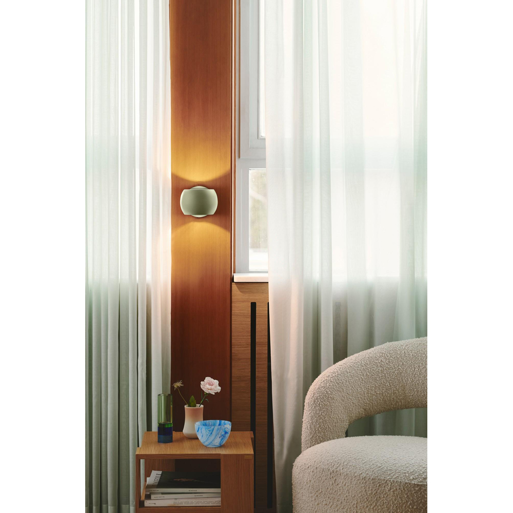 Nordlux Belir Dusty Green Wall Light Image 2