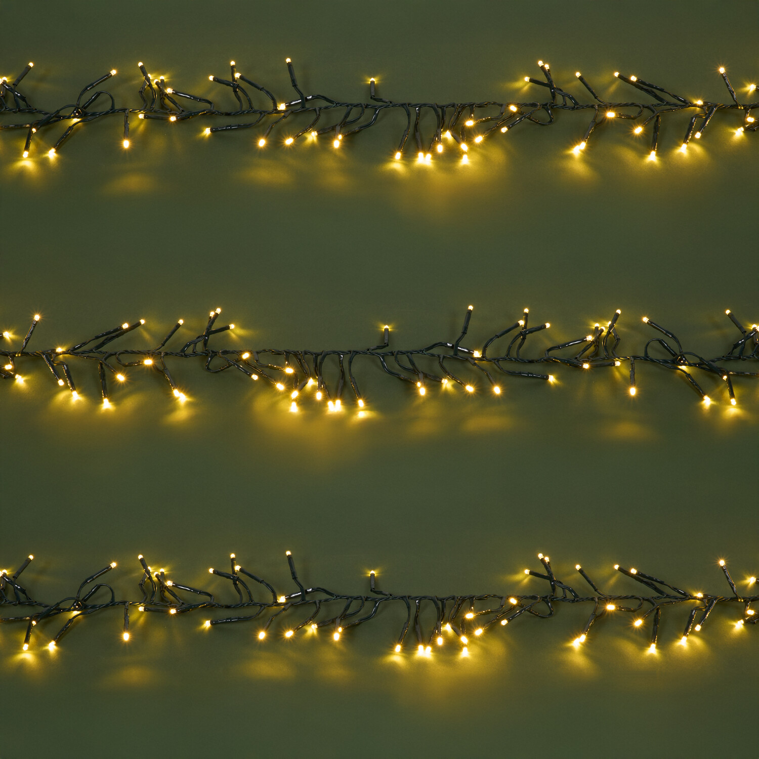 4000 LED Warm White Cluster Light Chain Warm White Image 4