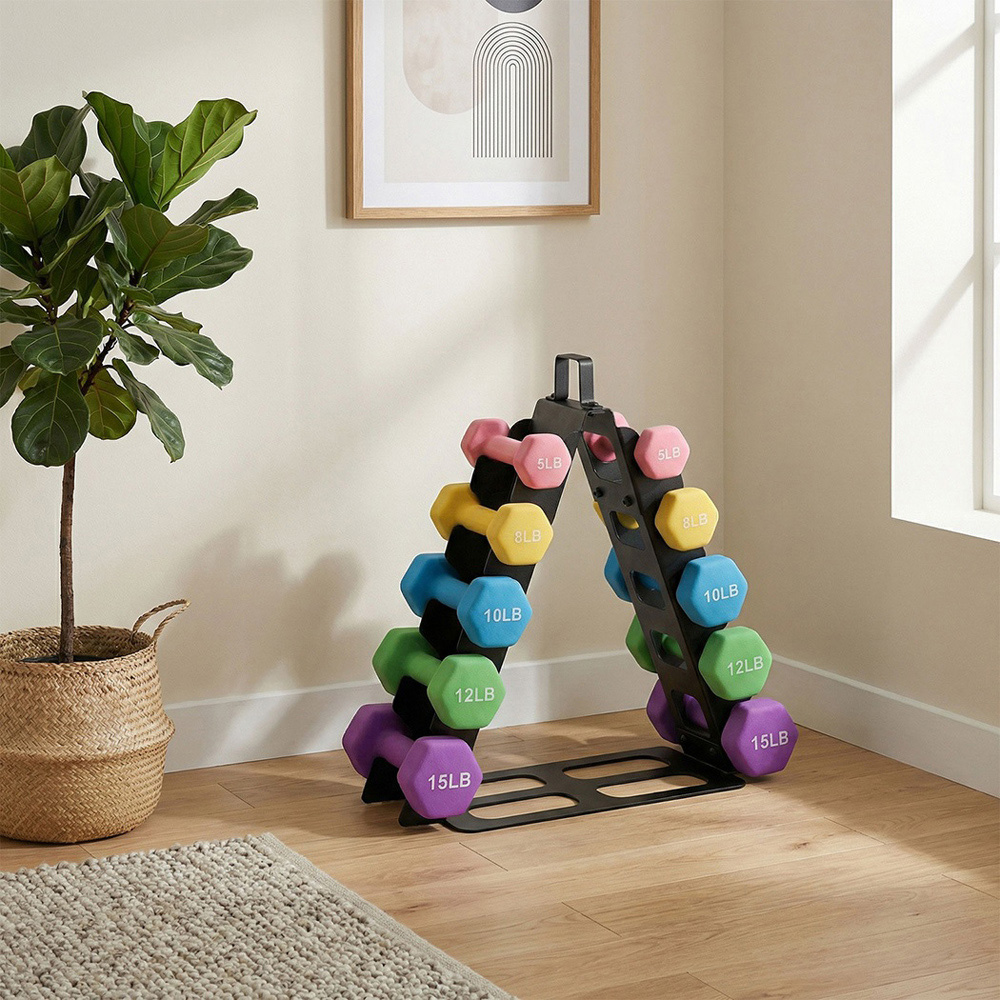 Spector Centra Steel A-Frame Dumbbell Rack Image 2