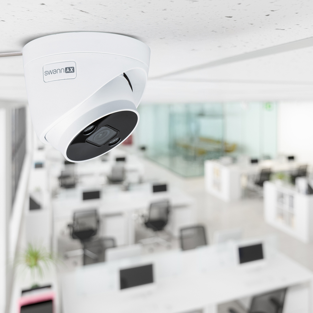 Swann AdvancedX Wired NVR CCTV 4K Dome Camera Image 2