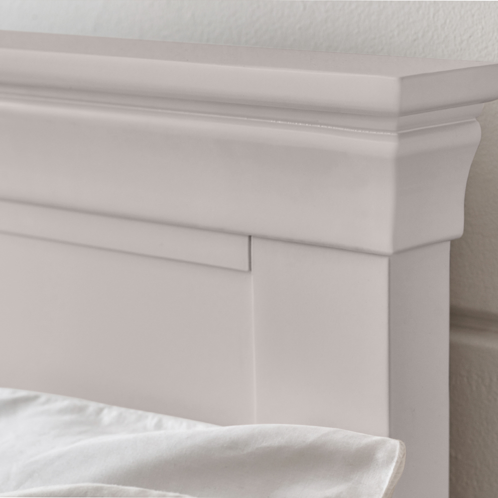 Julian Bowen Clermont Light Grey Double Bed Image 5