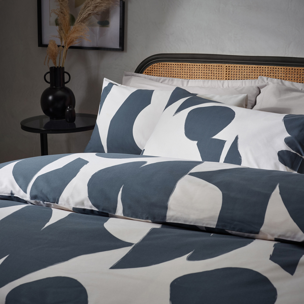 Hoem Meta Abstract King Size Dusk Duvet Set Image 3