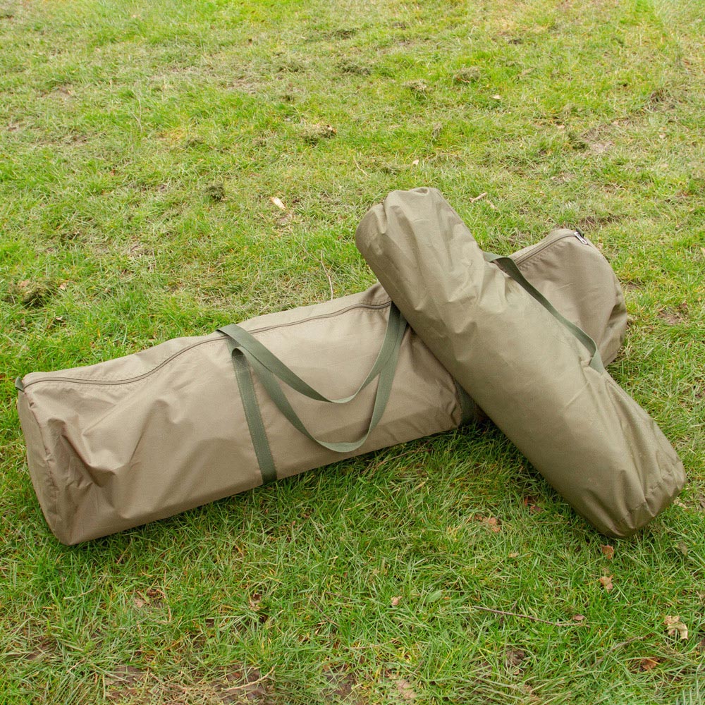 Monster Shop Green 2 Man Fishing Bivvy with Overwrap Image 5