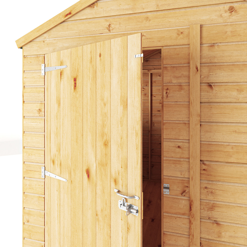 Mercia Woodsman 8 x 6ft Shiplap Apex Shed Image 4