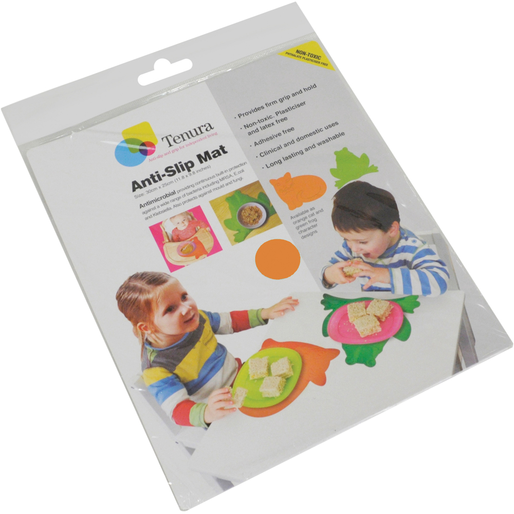Aidapt Tenura Cat Anti Slip and Anti Microbial Children Table Mat 30 x 25cm Image 2