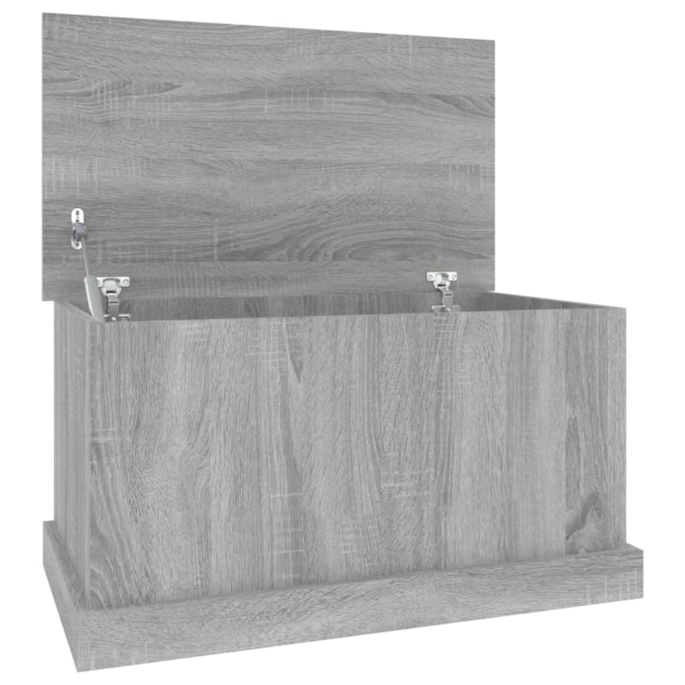 vidaXL Grey Sonoma Oak Storage Box Image 2
