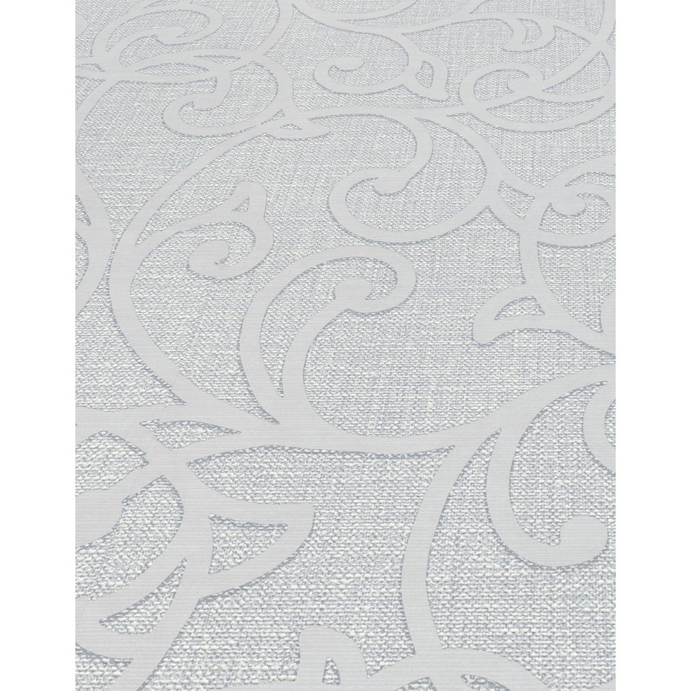 Erismann Forte Scroll Light Grey Wallpaper Image 4