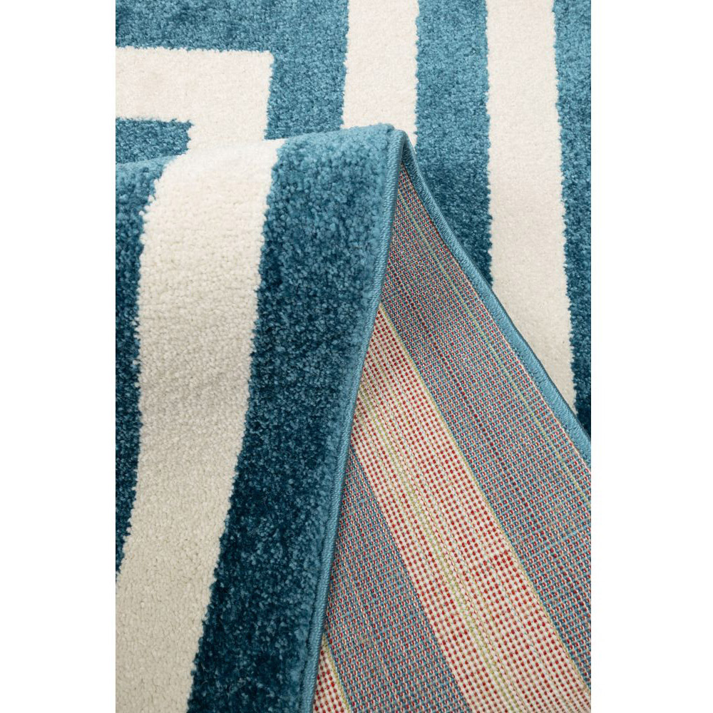 Homemaker New Villa Border Blue Rug 160 x 230cm Image 4