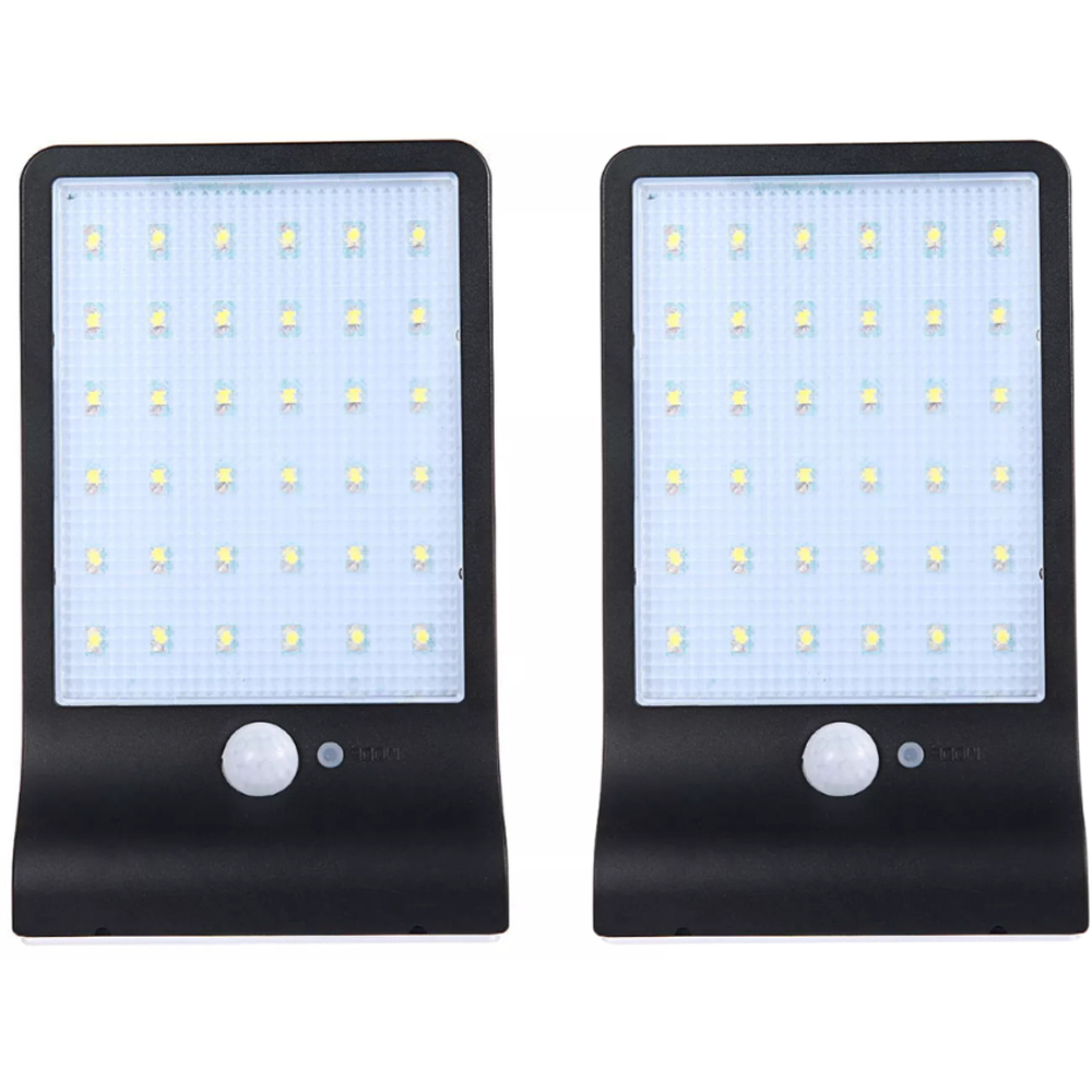 Garden Mile 2 Pack Solar LED Motion Sensor Light Image 1