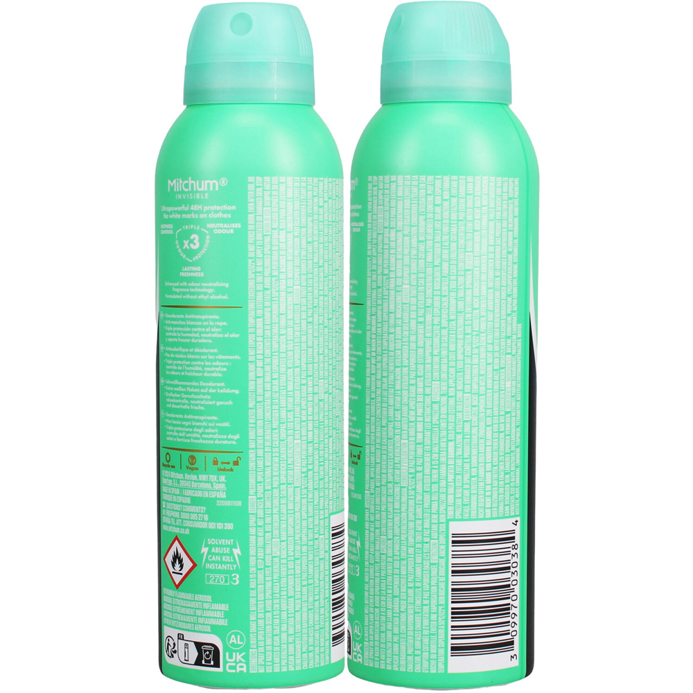 Mitchum Women Invisible Anti Perspirant Spray Image 2