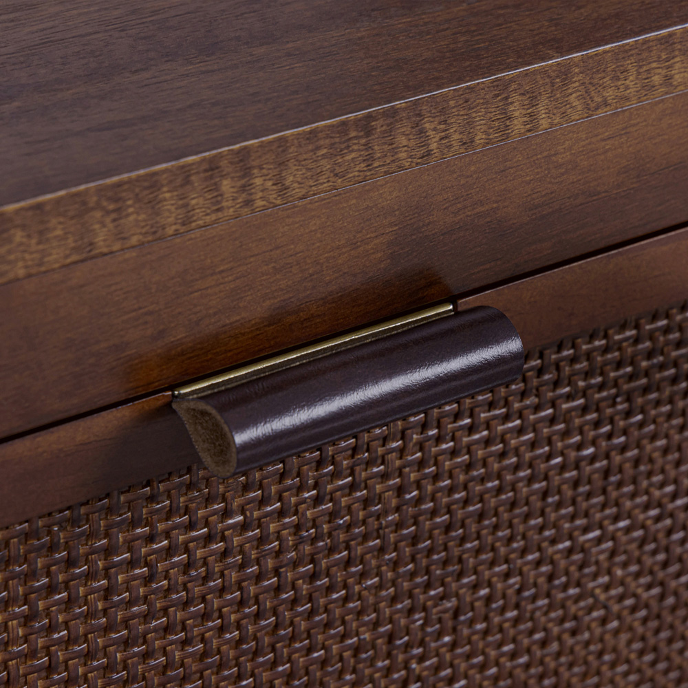 Teamson Home Hatteras 6 Drawer Walnut Dresser Image 6