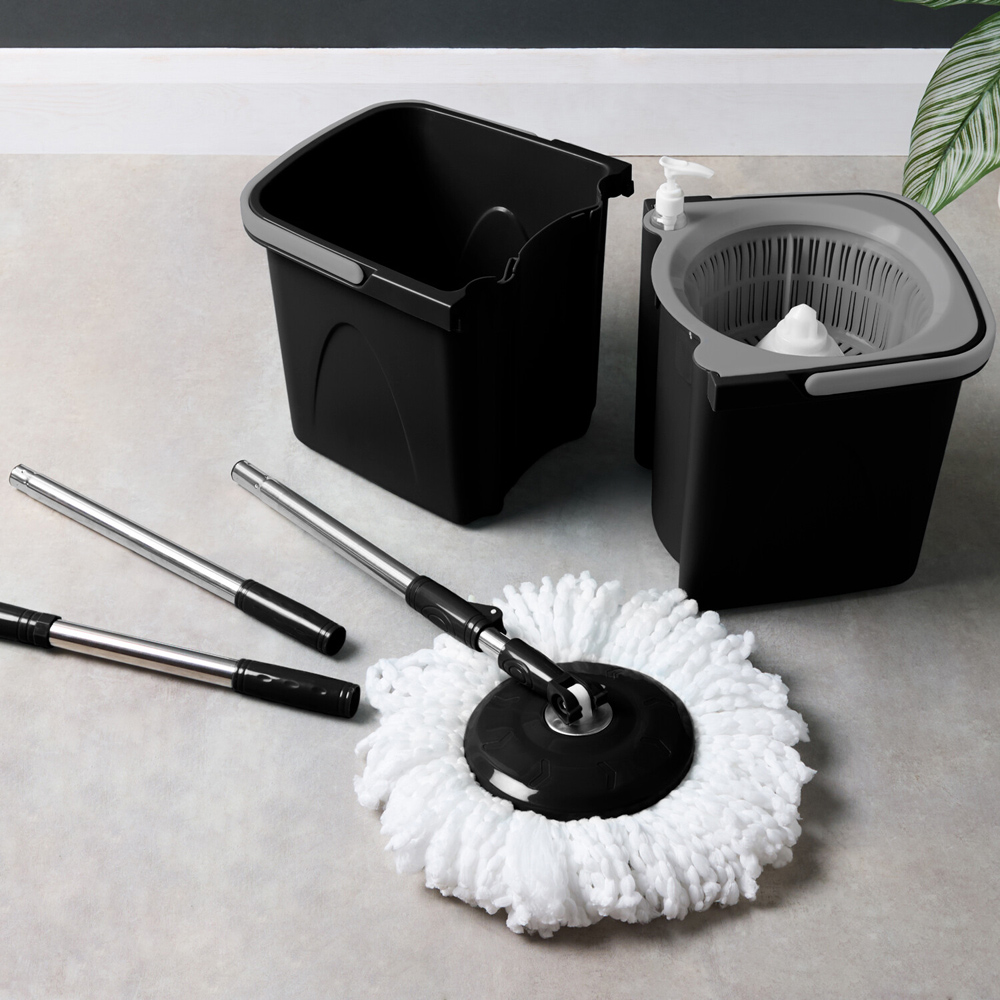 Argento Spin Mop Black Image 3