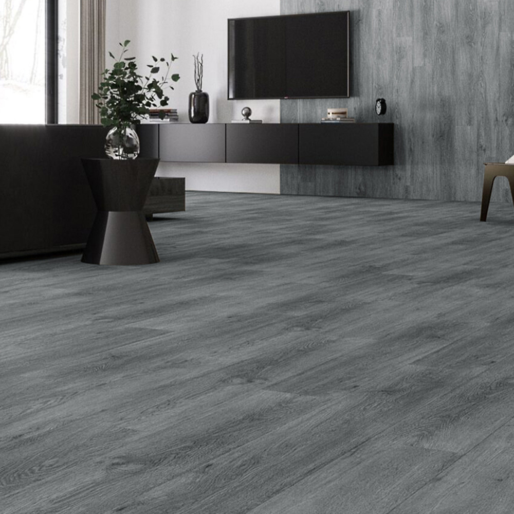 Living and Home PVC Wood Grain Plank Flooring 36 Pack Image 1