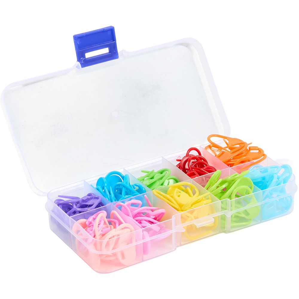 150 Piece Crochet Stitch Markers Image 4