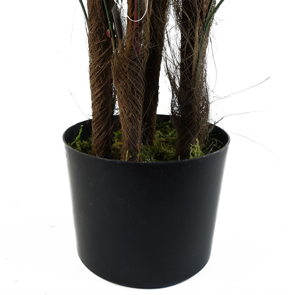 Botanik Fan Palm Artificial Tree in Pot 4ft Image 4