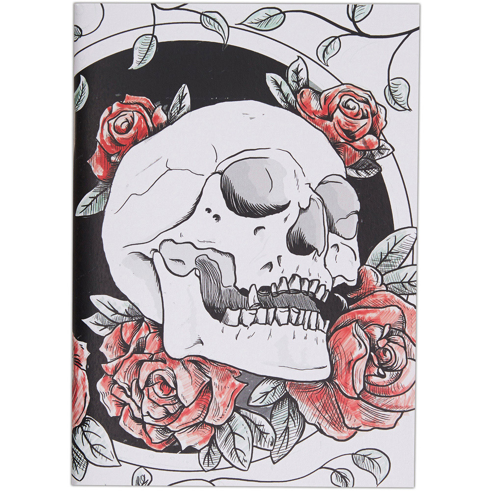 Docrafts Artiste A4 White Graffiti Tattoo Sketchbook 3 Pack Image 3