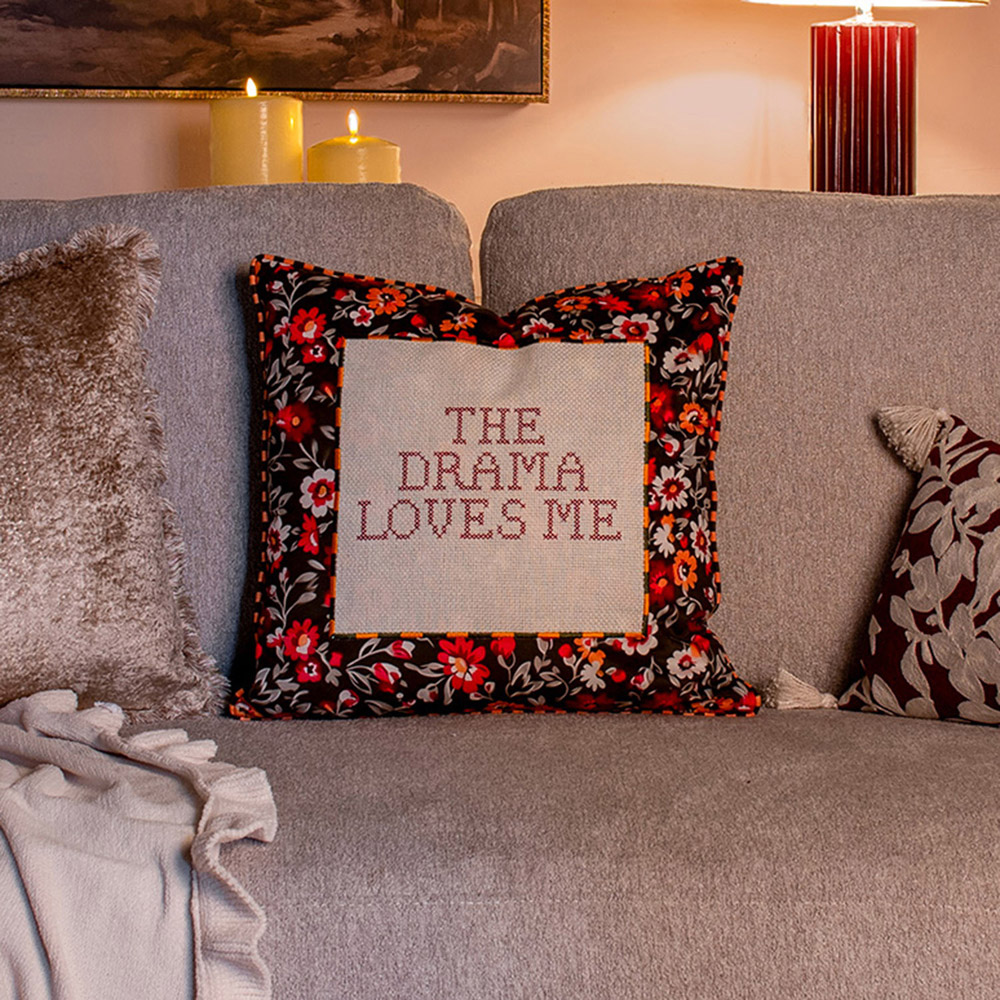 The Drama Loves Me Cushion Image 2
