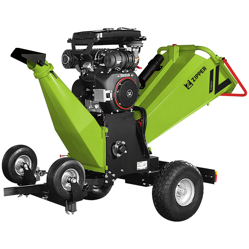 Zipper ZI-HAEK35000 Petrol Wood Chipper 200mm Image 2