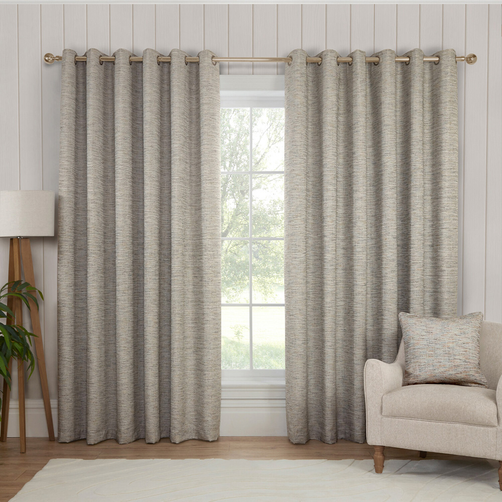 Sennen Blackout Eyelet Curtain 168 x 183cm Image 1