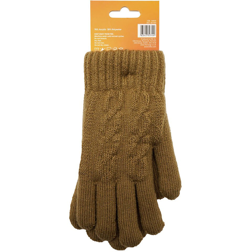 Ladies Assorted Thermal Gloves One Size - Multicolour Image 7