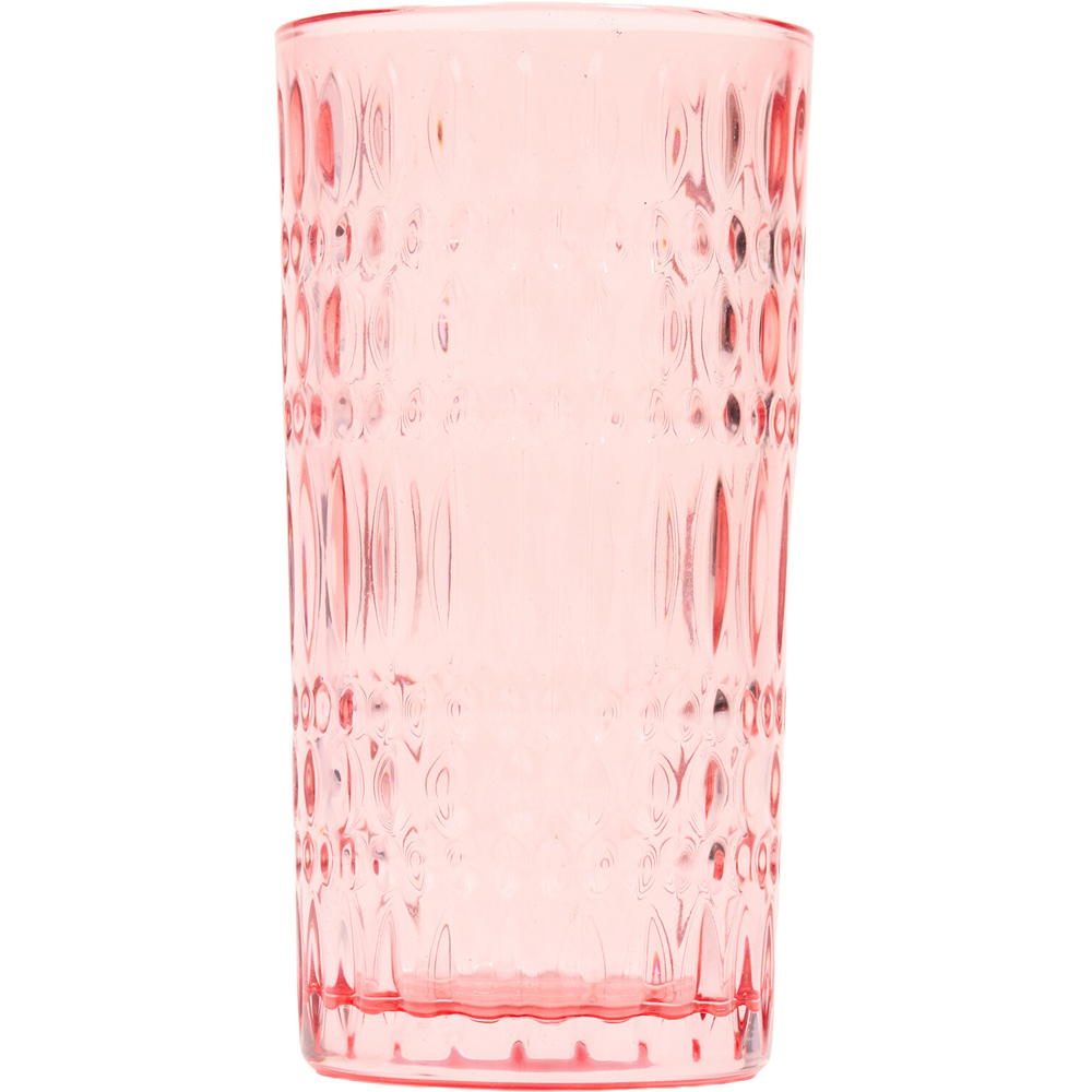 Alfresco Embossed Glass Hiball Image 2
