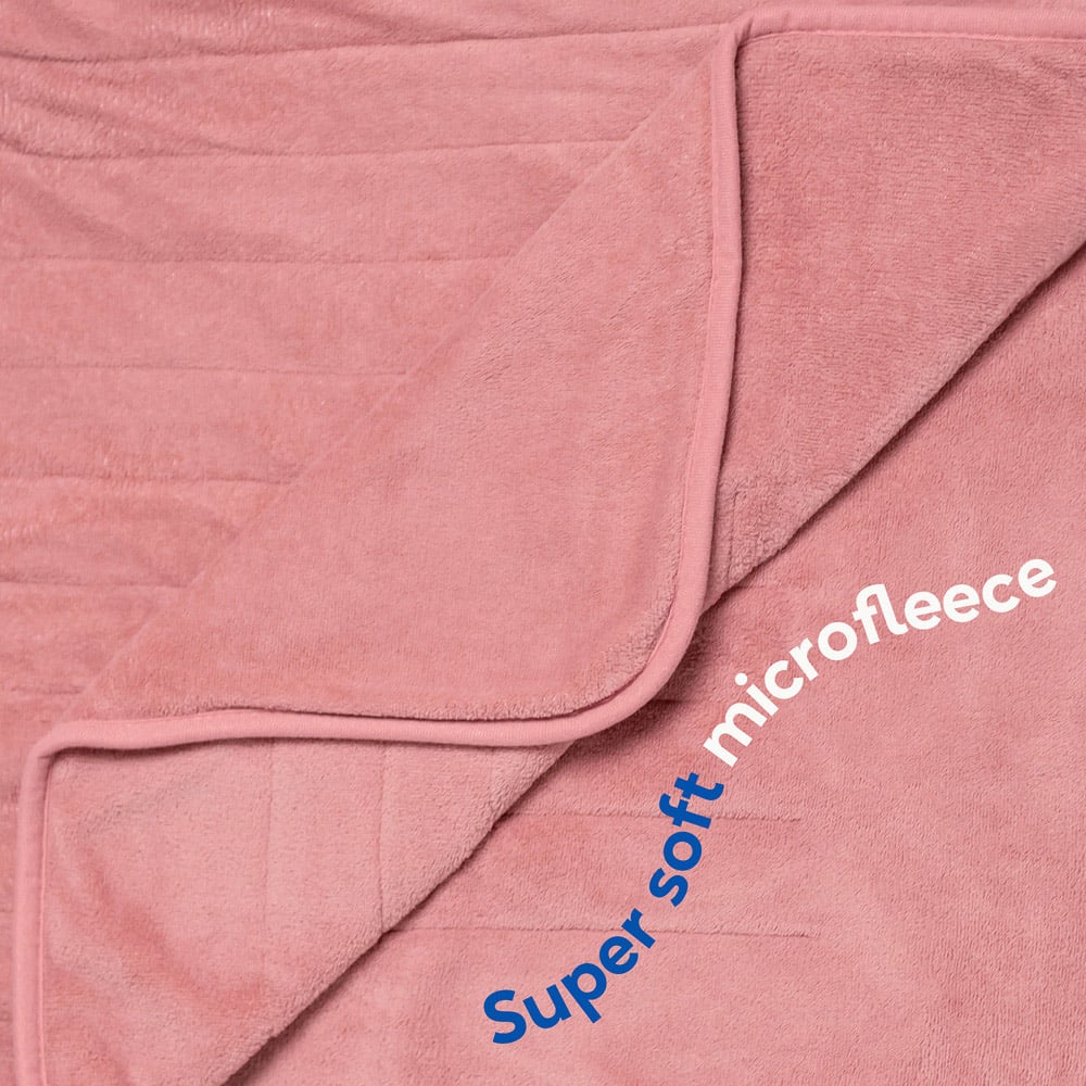 Russell Hobbs RHHT1004PNK Pink Microfleece Heated Throw 180 x 130cm Image 4