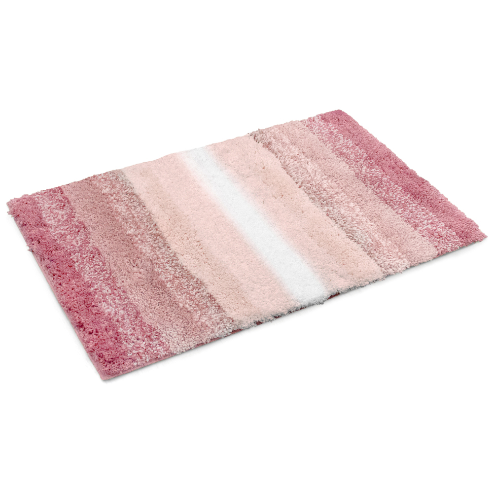 Mayfair Superstripe Blush Bath Mat Set Image 3