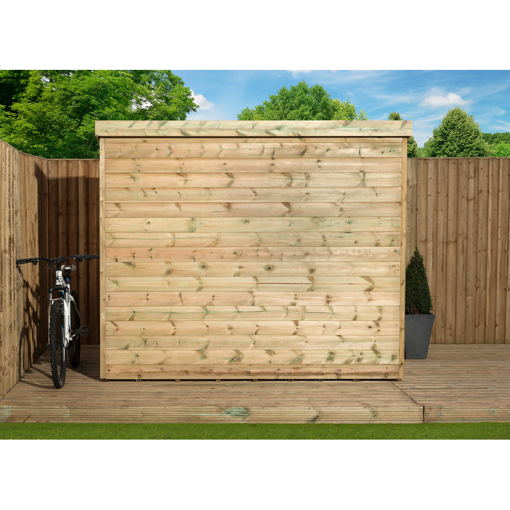 Empire Sheds 2000 7 x 7ft Tongue and Groove Wooden Pent Garden Shed Image 4