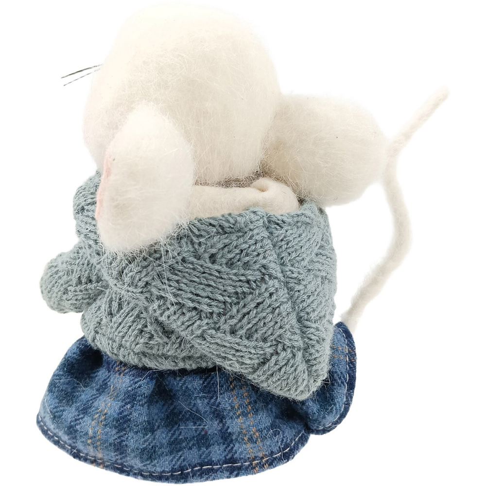 Cosy Nordic Mouse Decoration Image 4