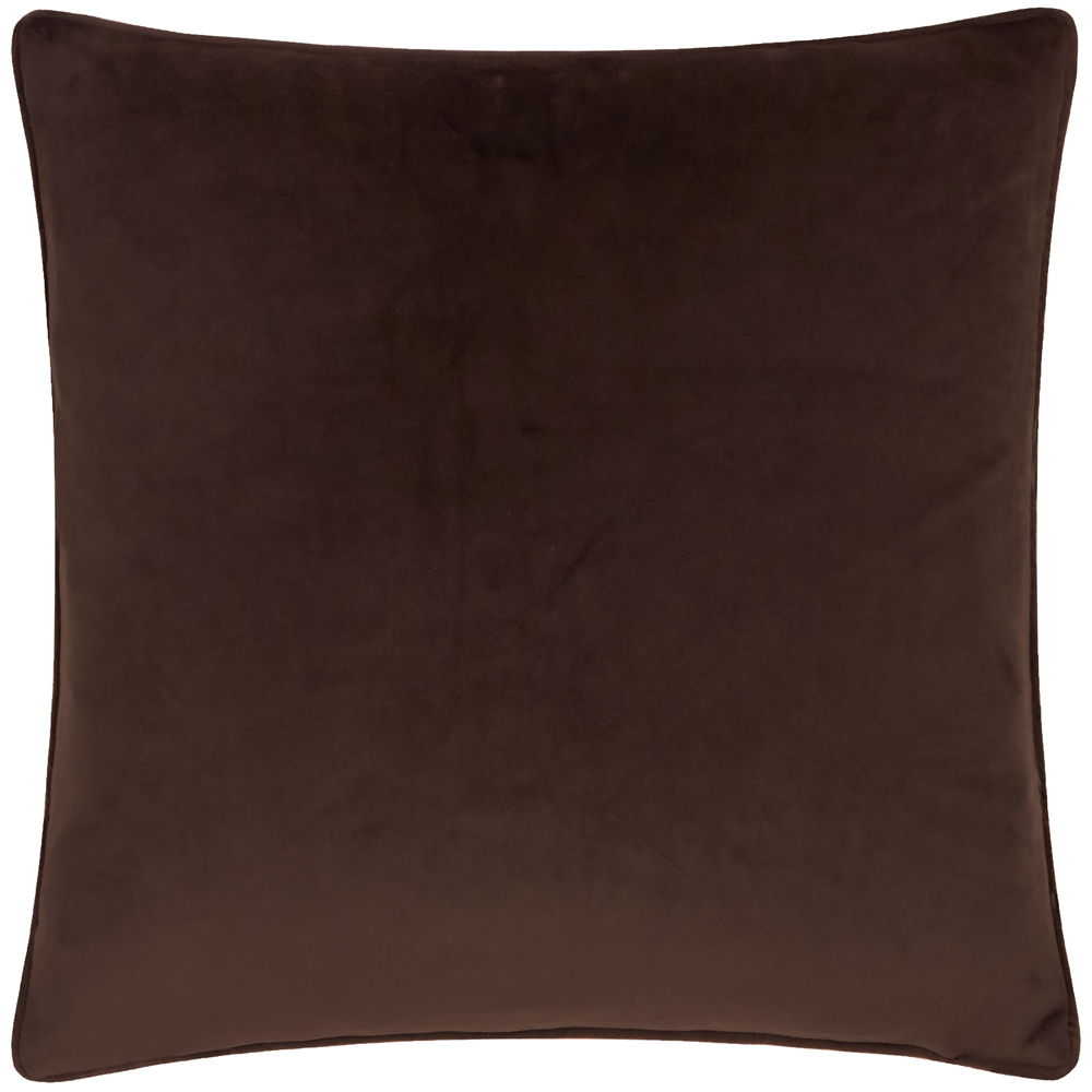 Furn Berry Woods Burgundy Velvet Reversible Cushion 45 x 45cm Image 3