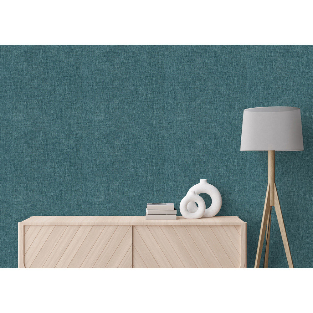 Arthouse Urban Weave Deep Teal Wallpaper Image 5