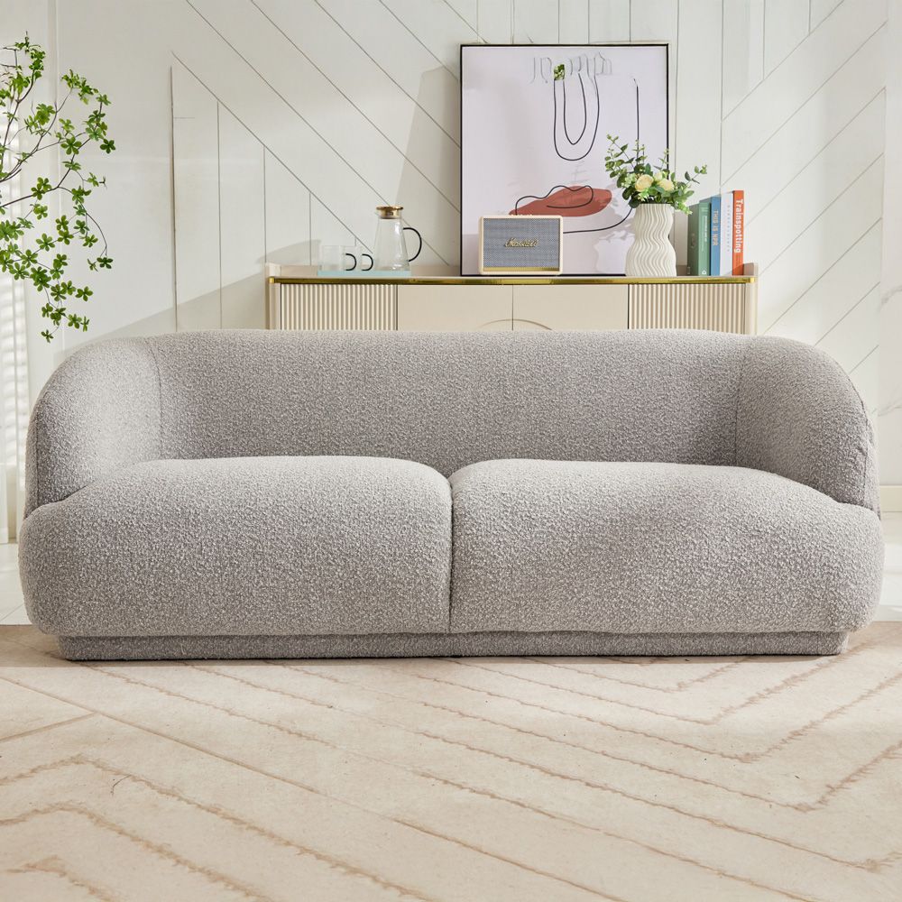 Sutton 3 Seater Taupe Sofa Image 1