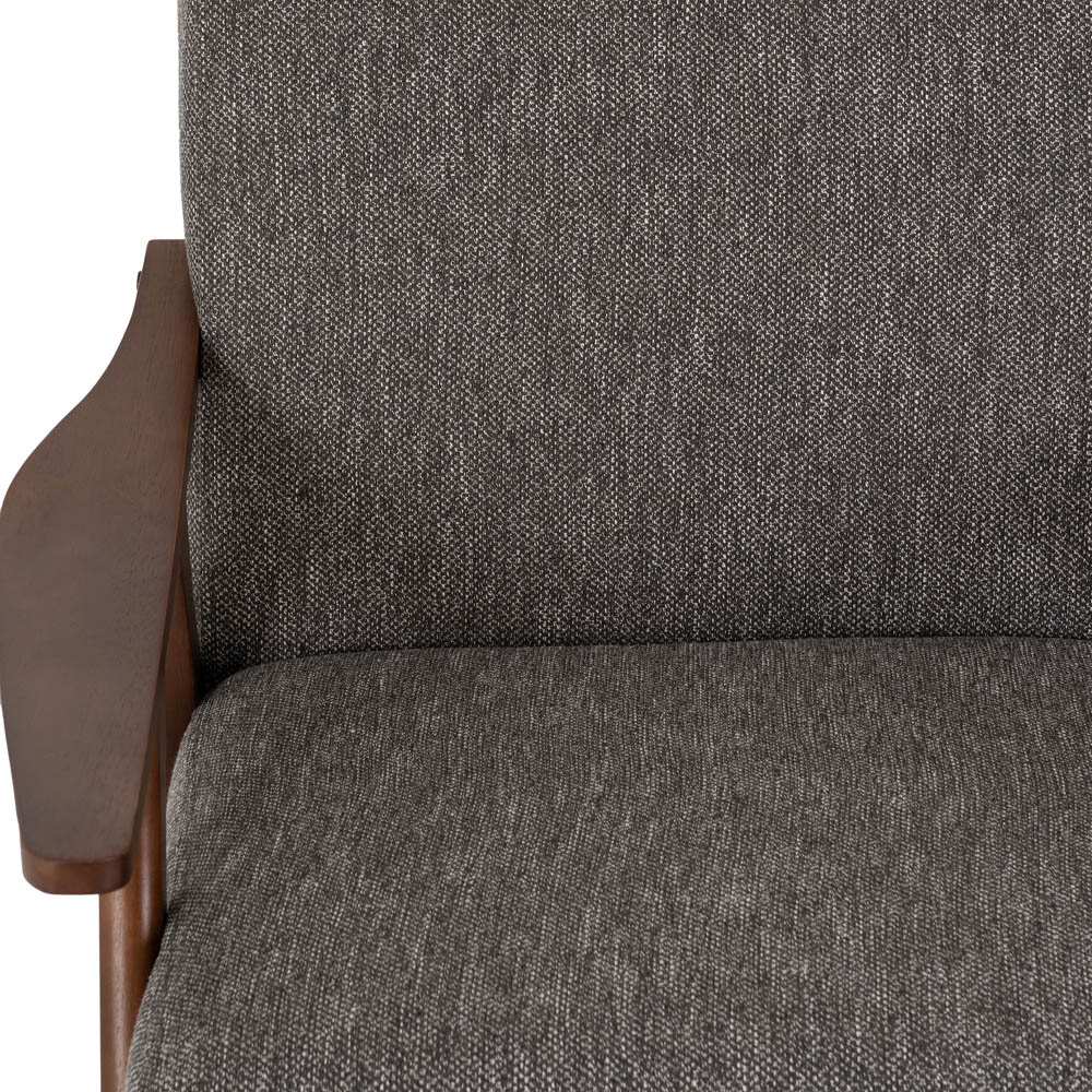Seconique Kendra Grey Accent Chair Image 6