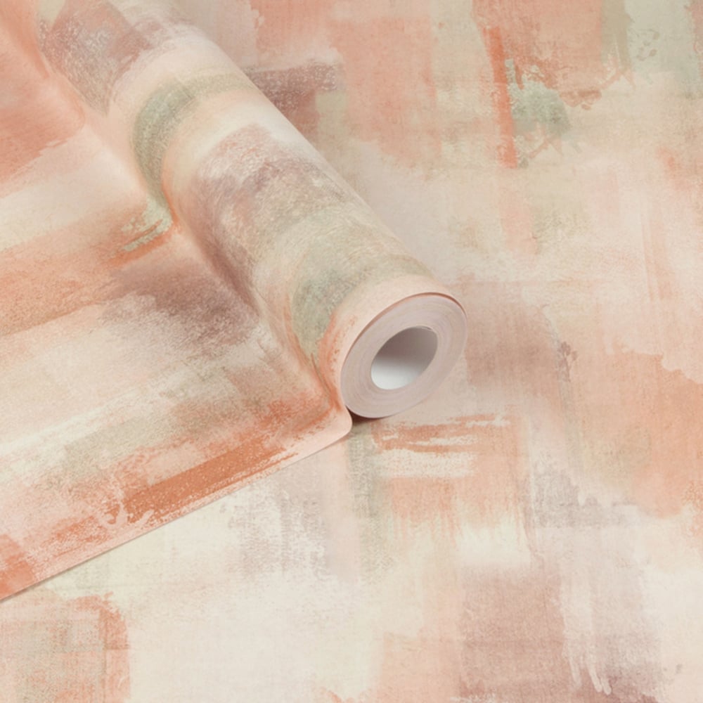 Arthouse Painterly Pattern Neutral Wallpaper Image 2