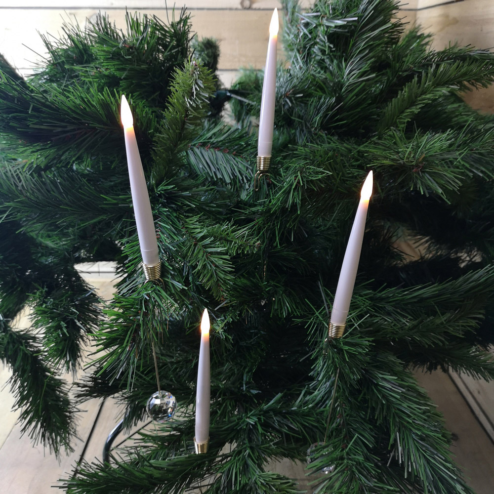 Premier Accents Warm White LED Christmas Candle Light 31cm 10 Pack Image 7