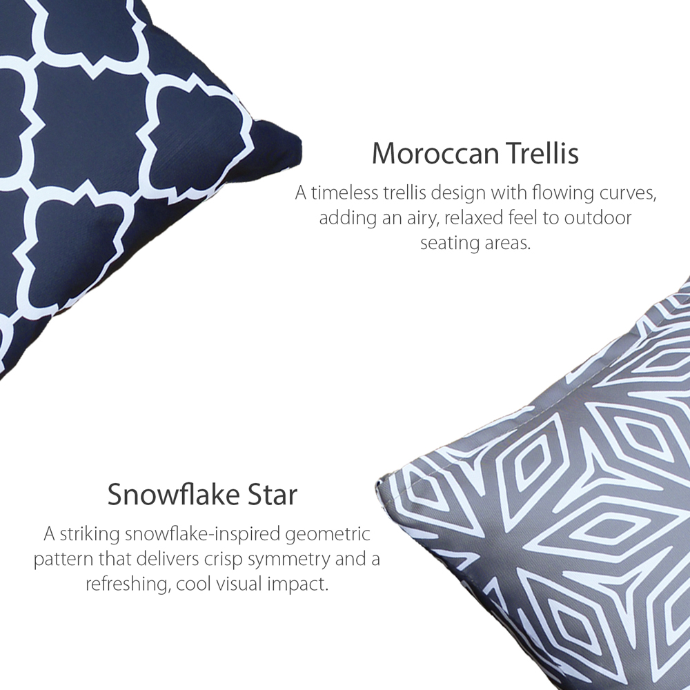 Oseasons Cool Breeze Assorted Scatter Cushion 2 Pack Image 4
