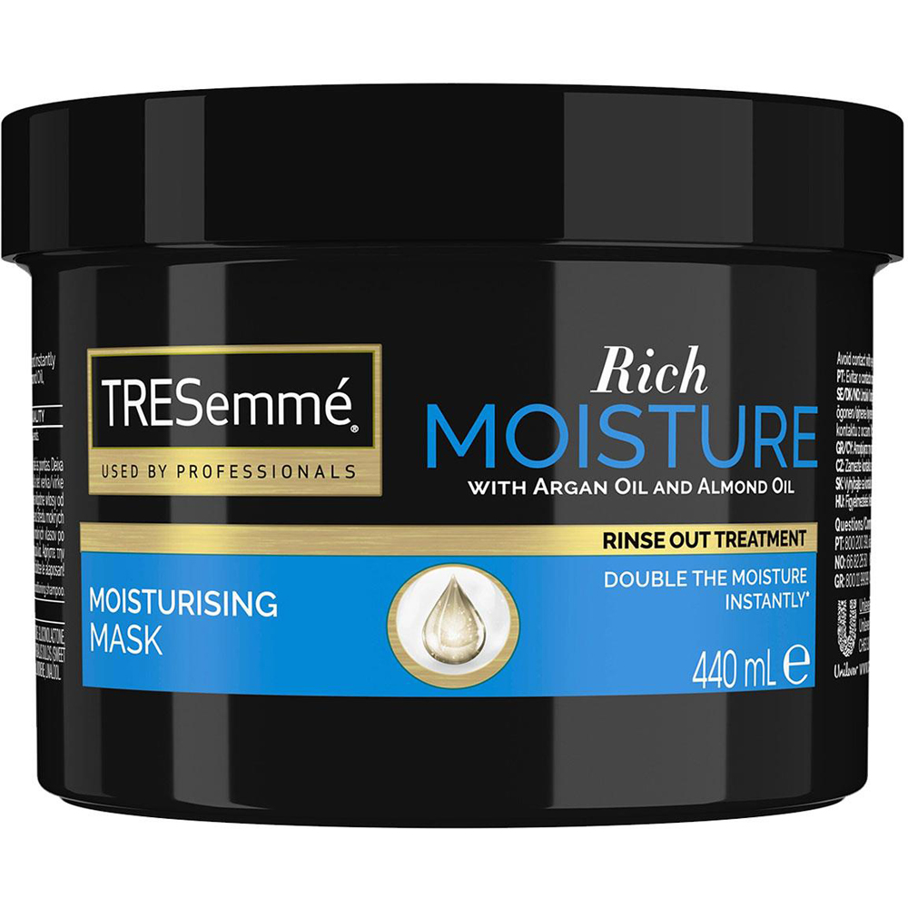 TRESemme Moisture Rich Argan Oil and Almond Oil Mask 440ml 4 Pack Image 2