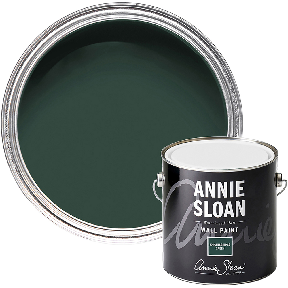 Annie Sloan Knightsbridge Green Matt Wall Paint 2.5L Image 1