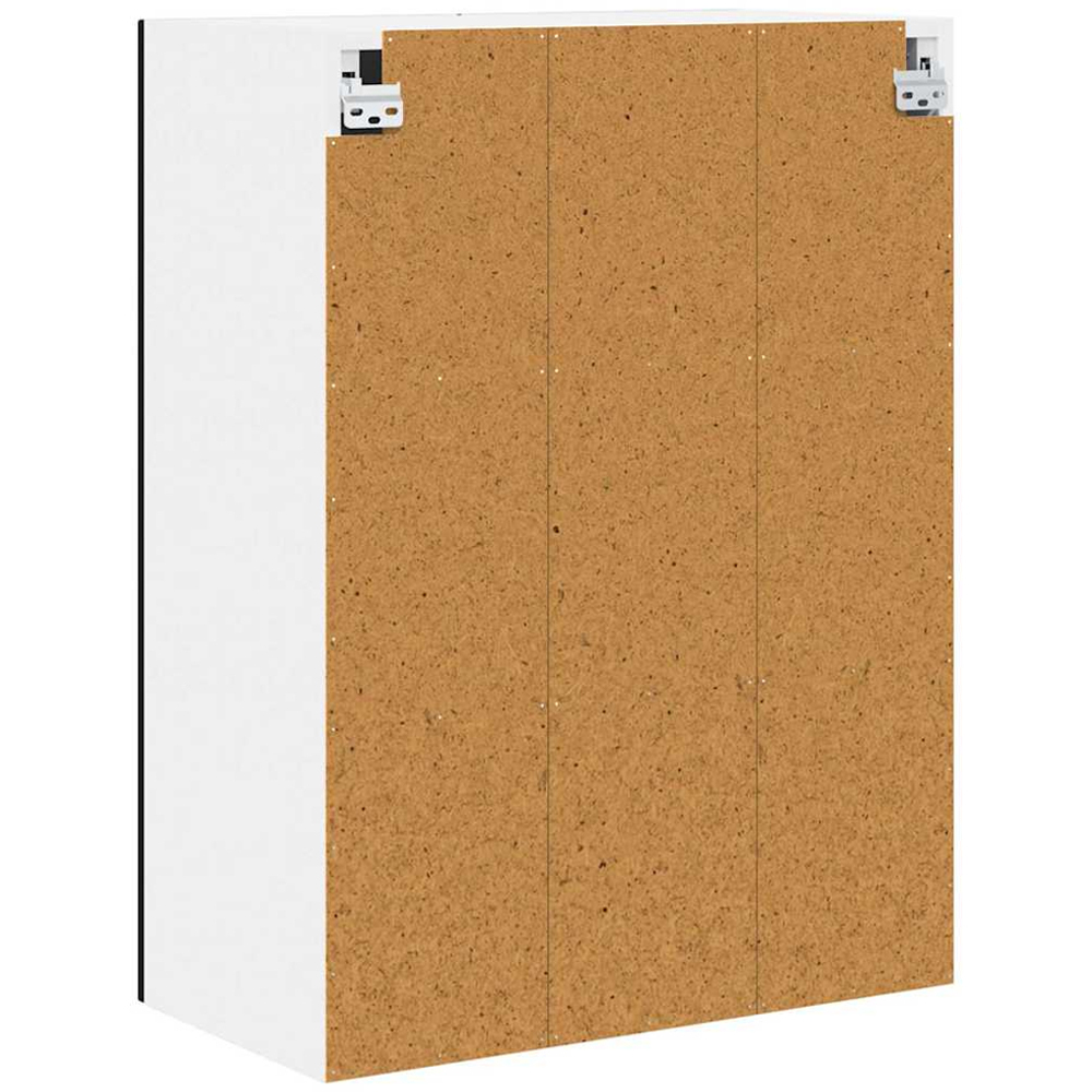 vidaXL Kalmar 2 Door Black Wall Kitchen Cabinet Image 7