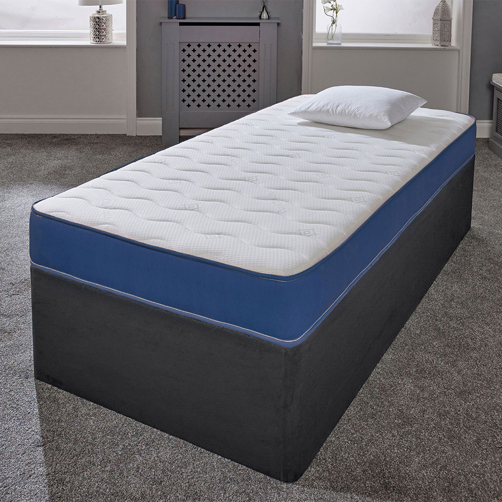 Extreme Comfort BlueVanta Small Single Memory Foam and Open Coil Spring Hybrid Mattress Image 2