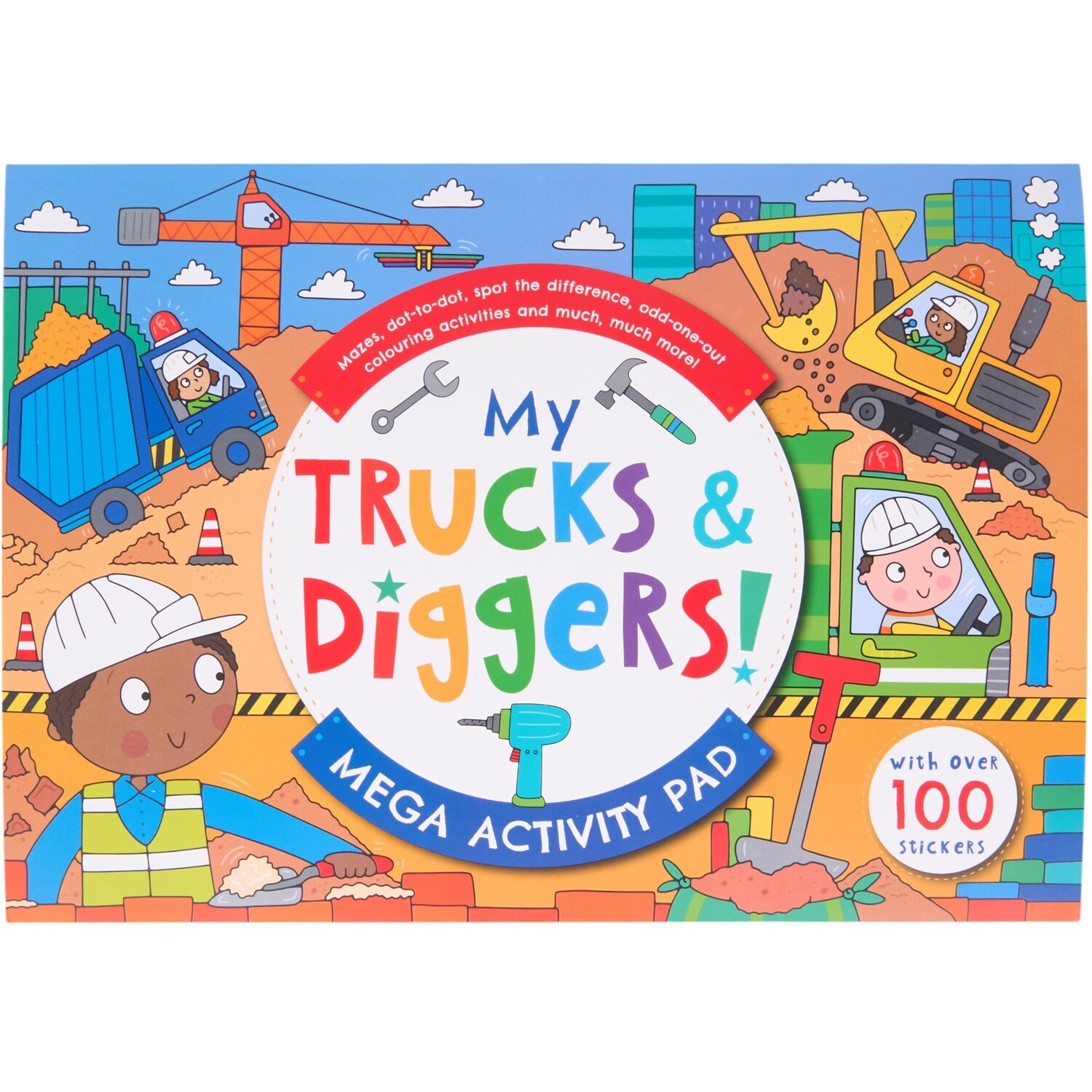 My Artists A3 Mega Activity Pad - Multicolour Image 1